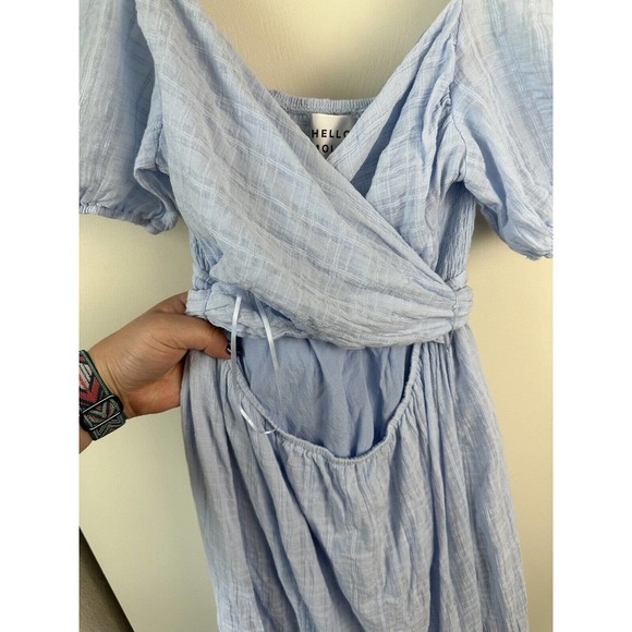 Hello Molly Light Blue Midi Dress - Picture 4 of 9